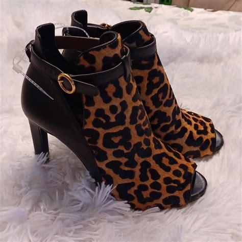 michael kors animal print booties|Michael Kors lawson bootie.